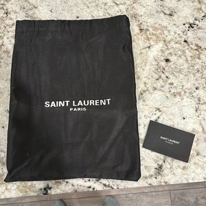Black Bag - Saint Laurent Paris